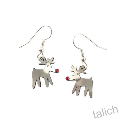 Sienna,Sky,Earrings,-,Red,Nose,Rudolph,Reindeer,Sienna Sky Earrings, Adajio earrings Sienna Sky, Sienna Sky Colorado