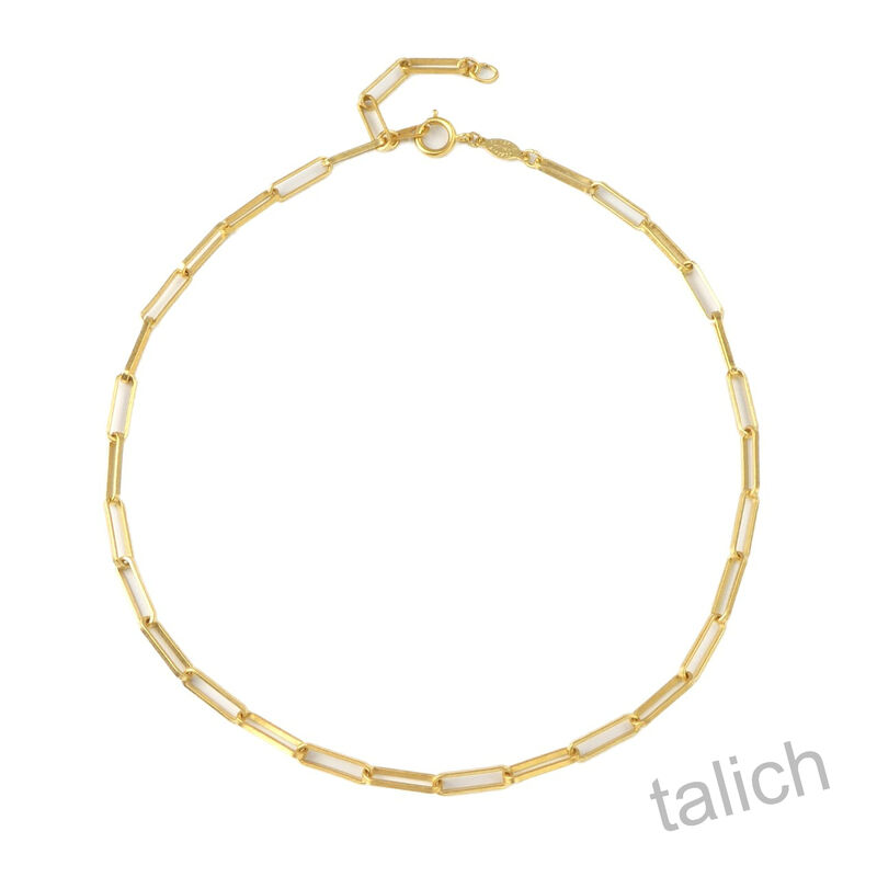 Catherine Popesco 14K Gold Plated Paperclip Chain Necklace - product image 