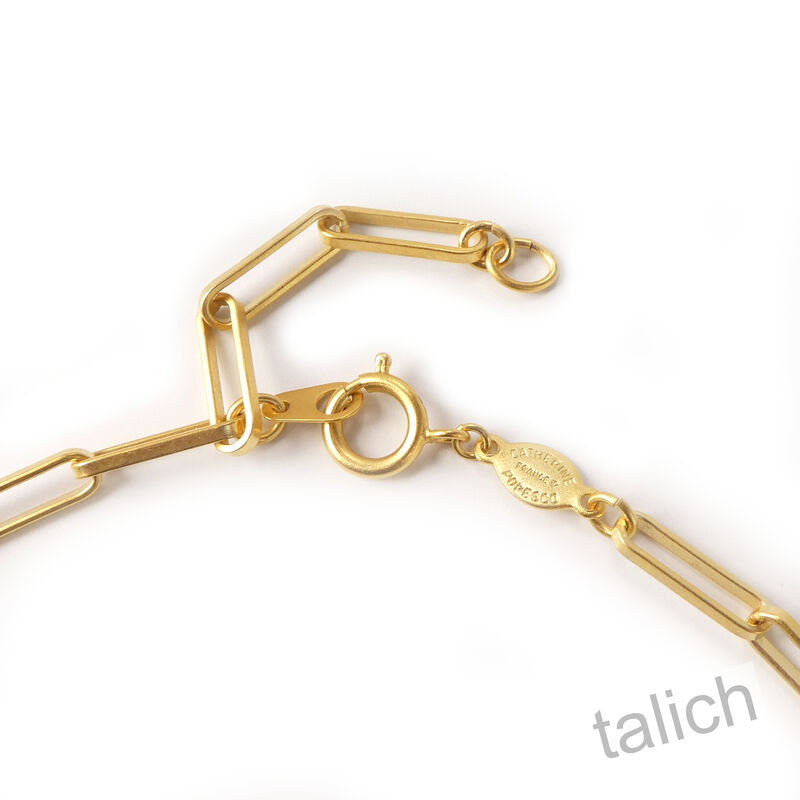 Catherine Popesco 14K Gold Plated Paperclip Chain Necklace - product image 