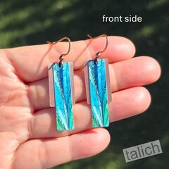 DC Designs - Waterfall Copper Accent Layered Earrings - product images 2 of 5